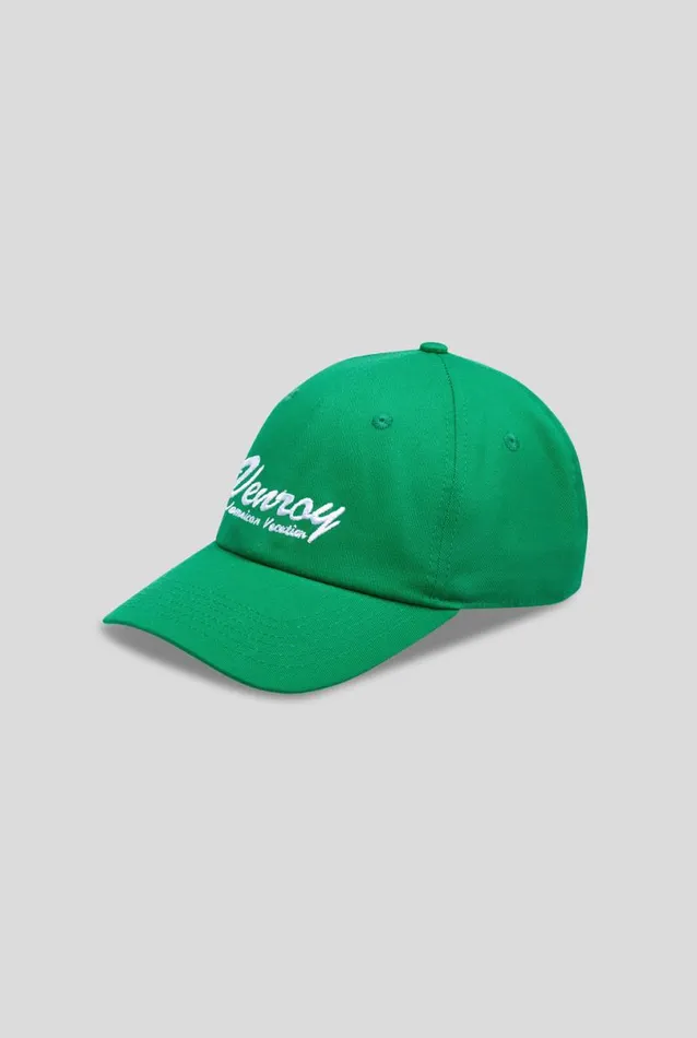 WomanMan Venroy Destination Merch Jamaican Vacation Cotton Logo Cap