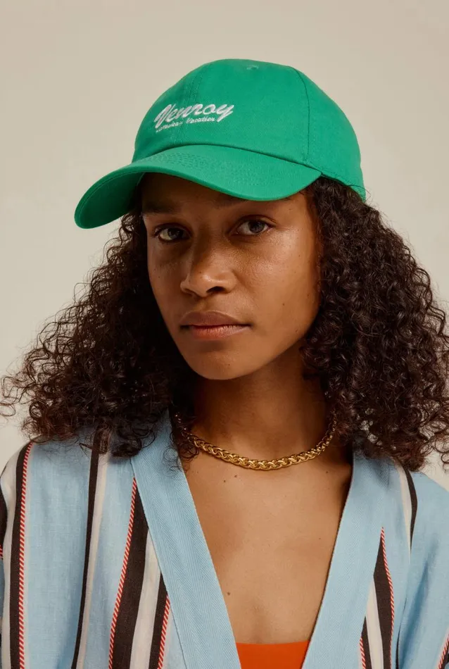 WomanMan Venroy Destination Merch Jamaican Vacation Cotton Logo Cap