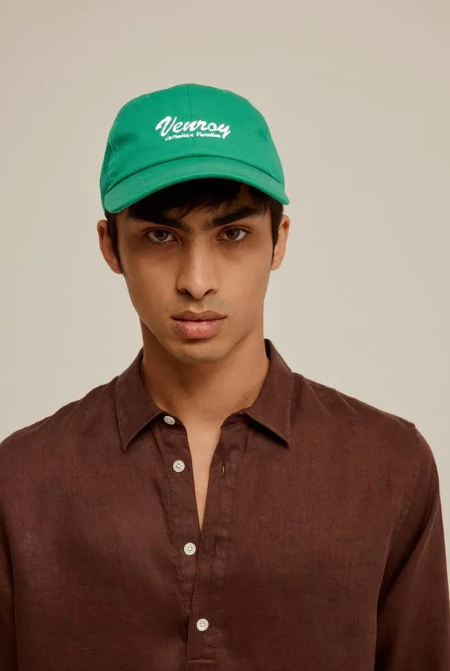 WomanMan Venroy Destination Merch Jamaican Vacation Cotton Logo Cap