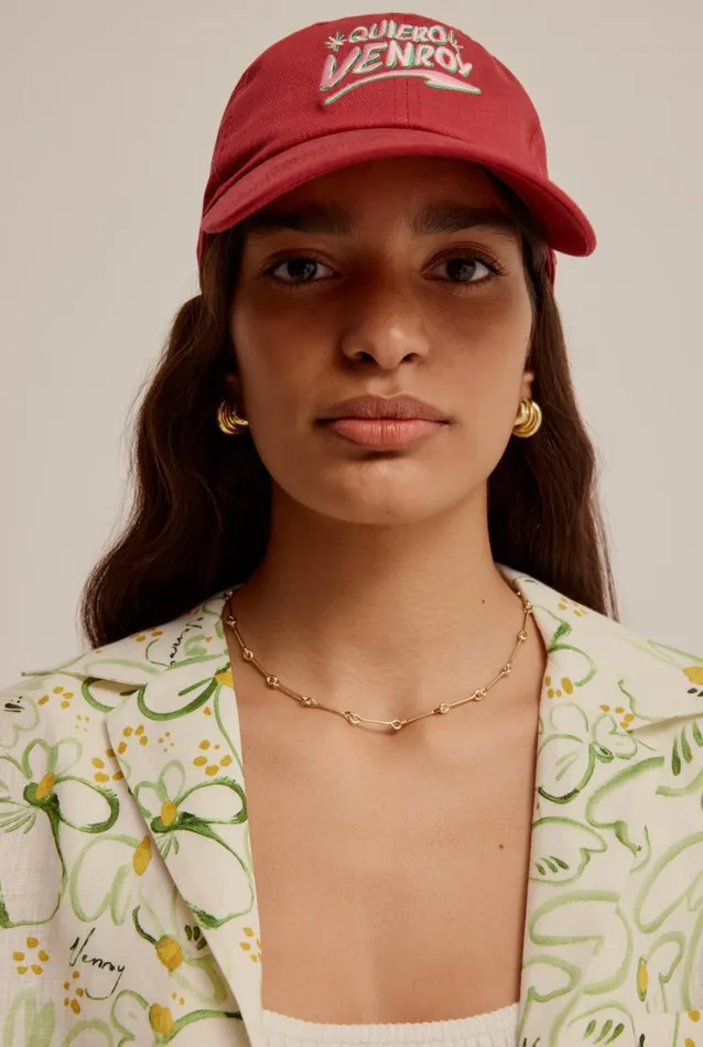 WomanMan Venroy Destination Merch Quiero Cotton Logo Cap