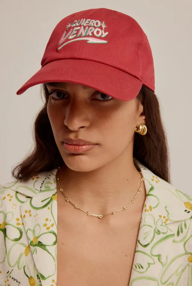 WomanMan Venroy Destination Merch Quiero Cotton Logo Cap
