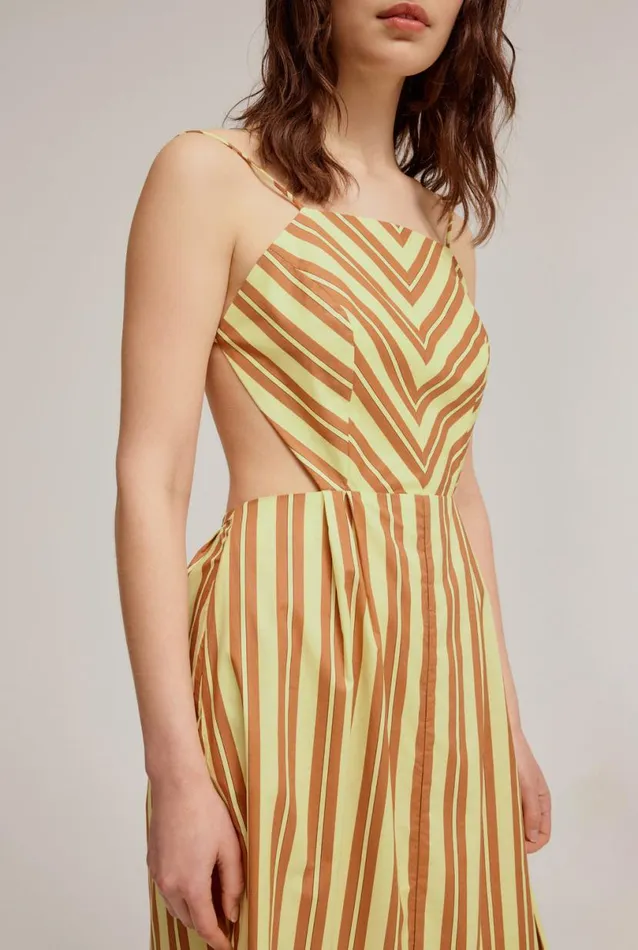 Woman Venroy Dresses Backless Apron Maxi Dress
