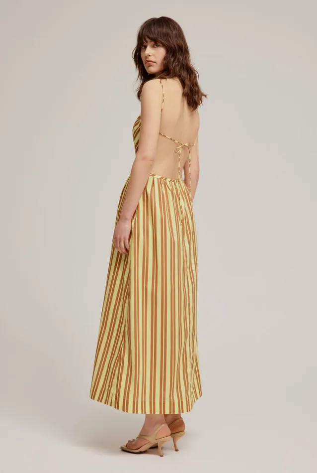 Woman Venroy Dresses Backless Apron Maxi Dress