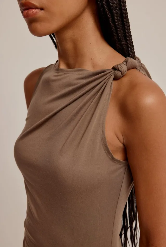 Woman Venroy Dresses Draped Mini Dress