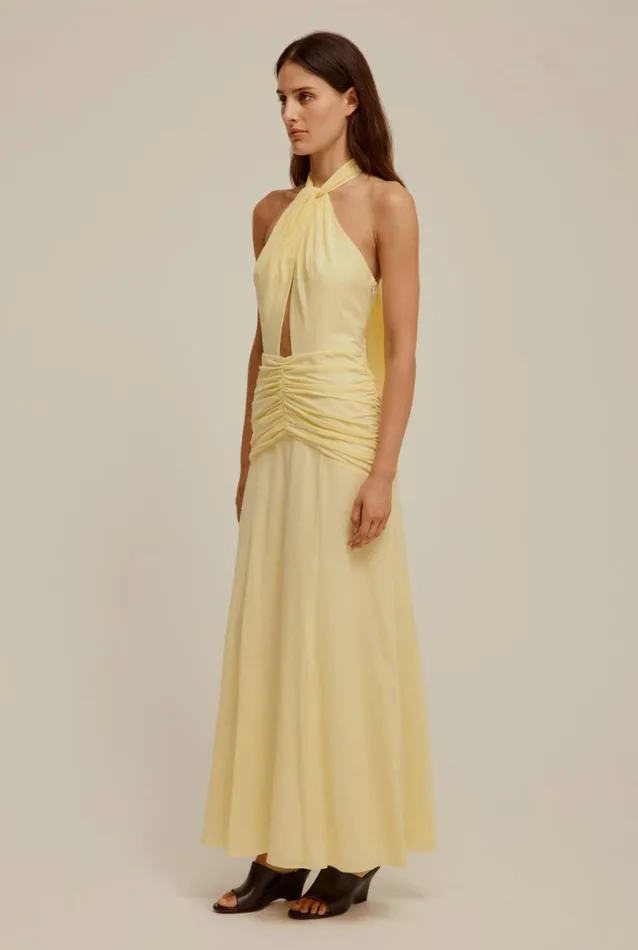Woman Venroy Dresses Halter Neck Cut Out Dress
