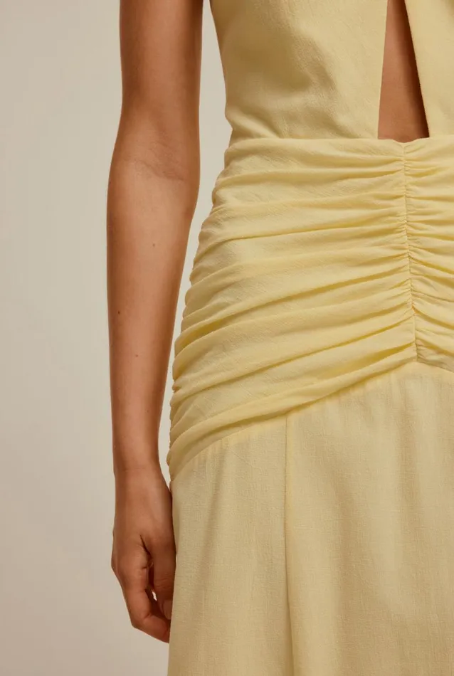 Woman Venroy Dresses Halter Neck Cut Out Dress