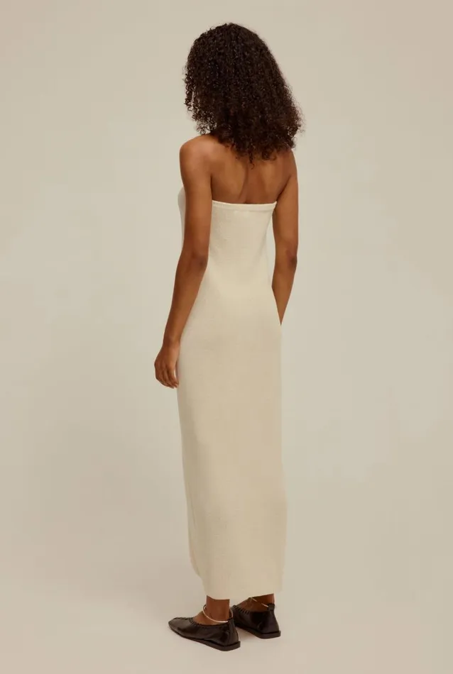 Woman Venroy Knitwear Strapless Knit Dress