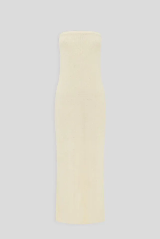 Woman Venroy Knitwear Strapless Knit Dress