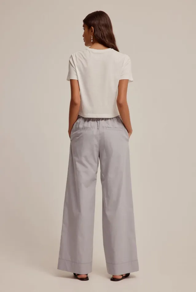 Woman Venroy Pants Relaxed Cotton Poplin Pant