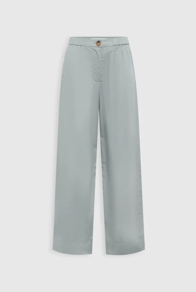 Woman Venroy Pants Relaxed Cotton Poplin Pant
