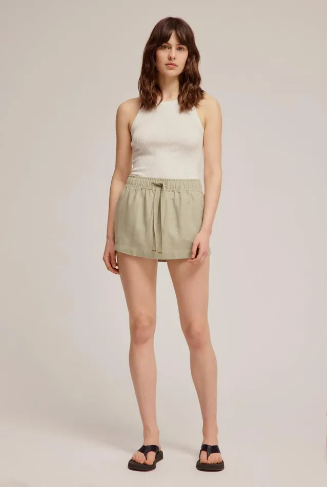 Woman Venroy Skirts Linen Lounge Skirt