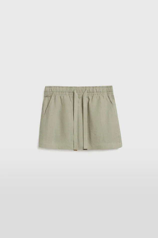 Woman Venroy Skirts Linen Lounge Skirt
