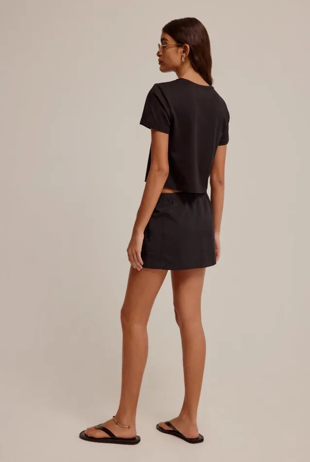 Woman Venroy Skirts Nylon Utility Mini Skirt