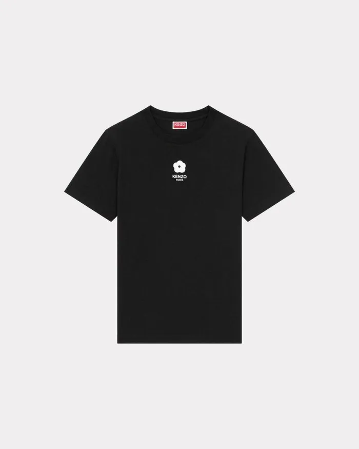 Women 039Boke Flower 20039 Tshirt Black Kenzo Tshirts And Polos