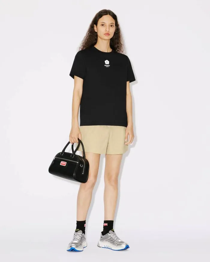 Women 039Boke Flower 20039 Tshirt Black Kenzo Tshirts And Polos