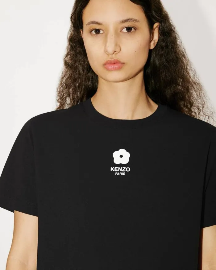 Women 039Boke Flower 20039 Tshirt Black Kenzo Tshirts And Polos
