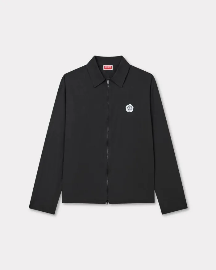 Women 039Boke Flower 20039 Zipped Shirt Black Kenzo Shirts And Tops