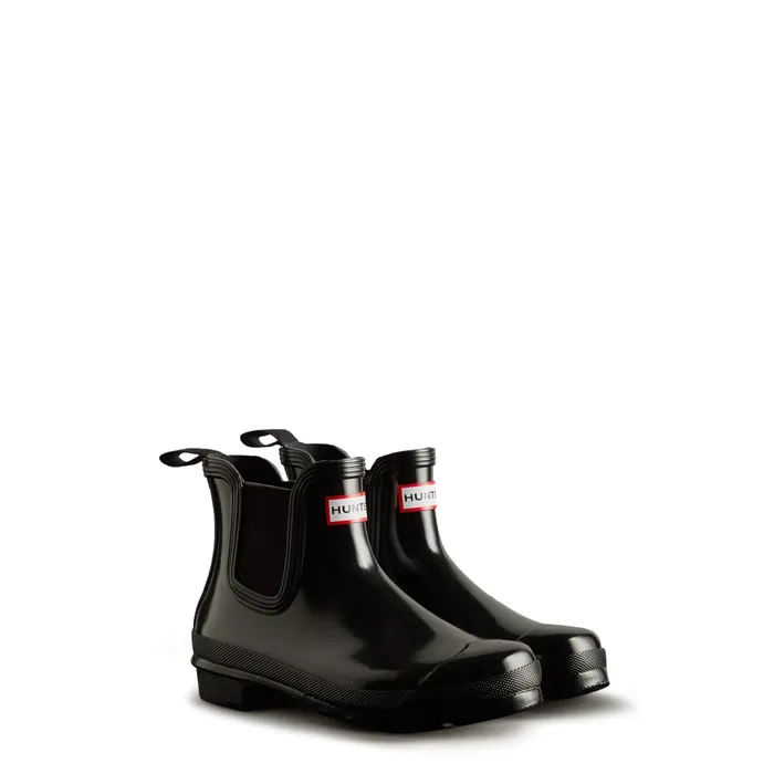 Women8217s Original Gloss Chelsea Boots Short and Ankle Boots HunterBoots Women