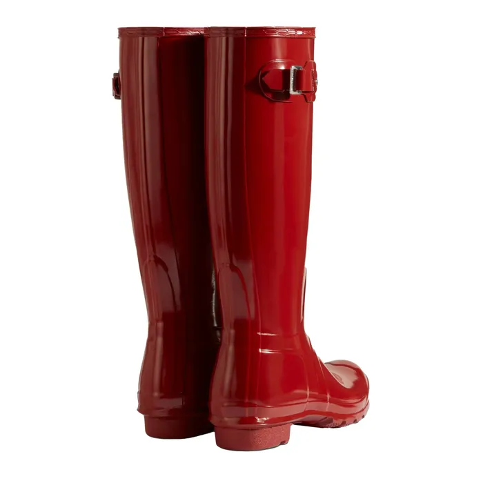 Women8217s Original Tall Gloss Rain Boots Women Rain Boots HunterBoots