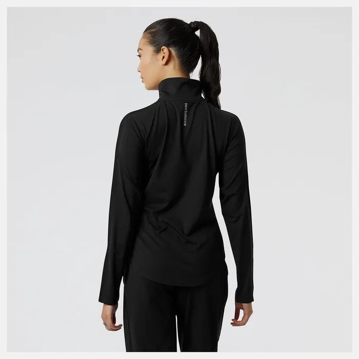 Women Accelerate Half Zip Black New Balance Hoodies and Sweatshirts Women Accelerate Half Zip Black New Balance Hoodies and Sweatshirts