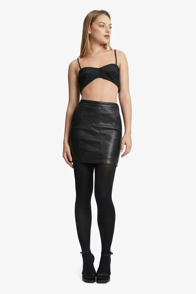 Women Accessories Bardot Opaque Tights In Black Black