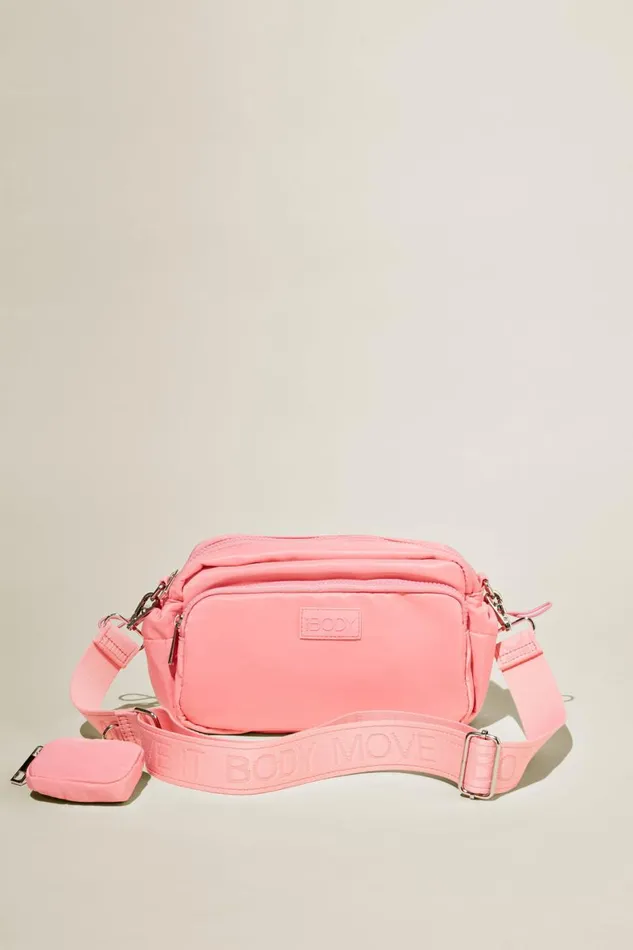 Women Active Accessories Cotton On Active Essentials Crossbody Bag Petal Pink