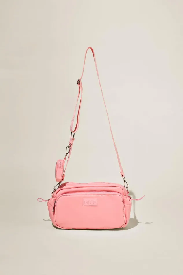 Women Active Accessories Cotton On Active Essentials Crossbody Bag Petal Pink