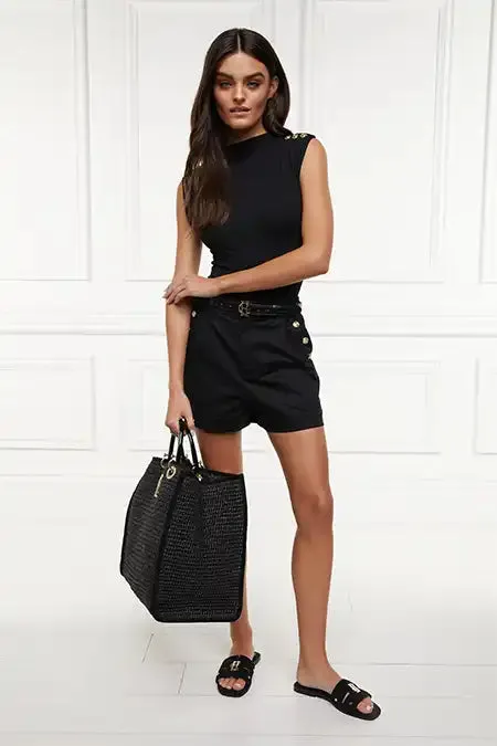 Women Amoria Tailored Short Black Holland Cooper Shorts