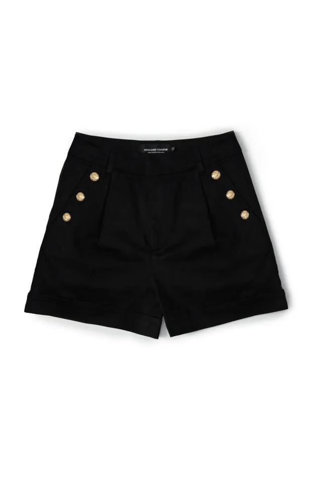 Women Amoria Tailored Short Black Holland Cooper Shorts