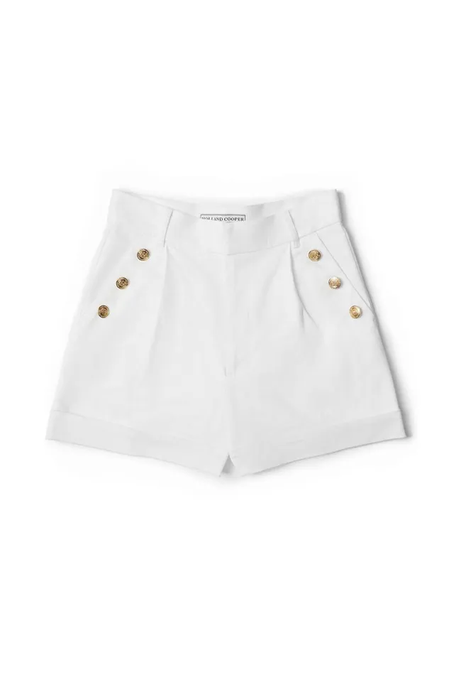 Women Amoria Tailored Short White Holland Cooper Shorts Women Amoria Tailored Short White Holland Cooper Shorts