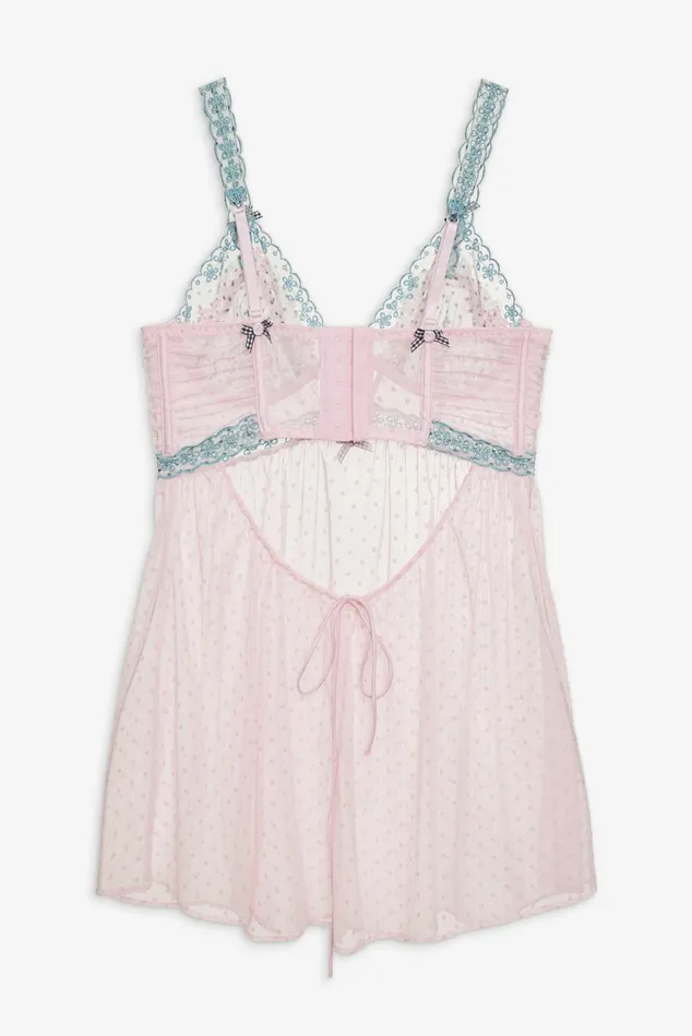 Women Anya Slip Dress Pink For Love and Lemons Lingerie Women Anya Slip Dress Pink For Love and Lemons Lingerie
