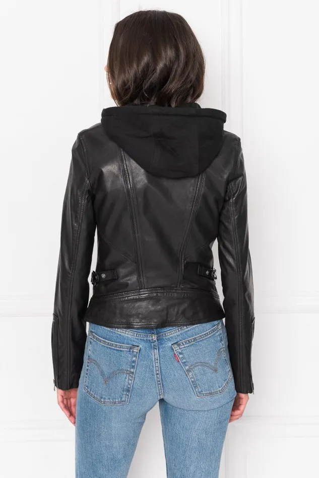 Women ARLETTE Leather Biker Jacket Black LAMARQUE Leather Jackets Women ARLETTE Leather Biker Jacket Black LAMARQUE Leather Jackets
