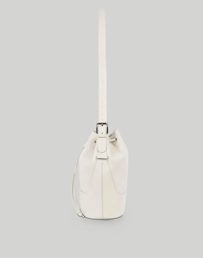 Women Bags Madewell Hyer Goods Cinch Bucket Bag Cream