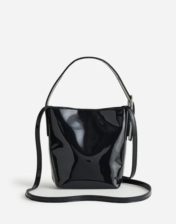 Women Bags Madewell The Essential Micro Bucket Tote Deep Indigo