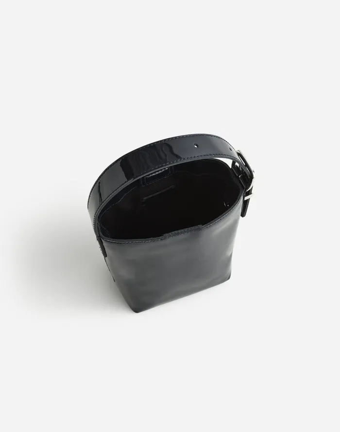 Women Bags Madewell The Essential Micro Bucket Tote Deep Indigo