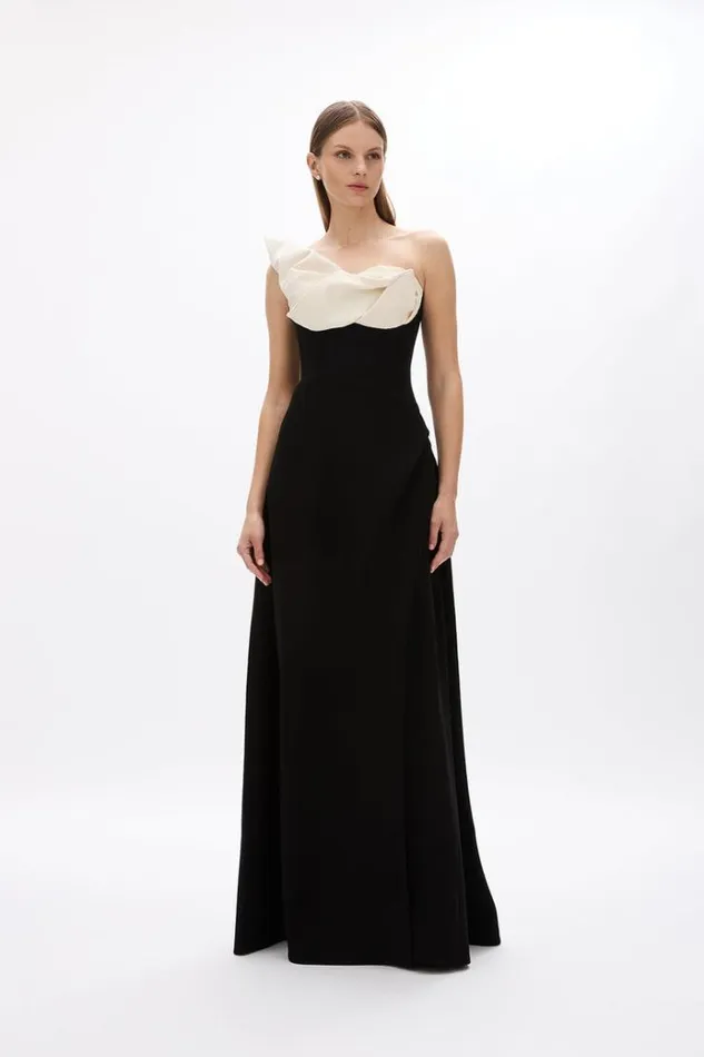Women Black Dresses Rachel Gilbert CASSIDY GOWN