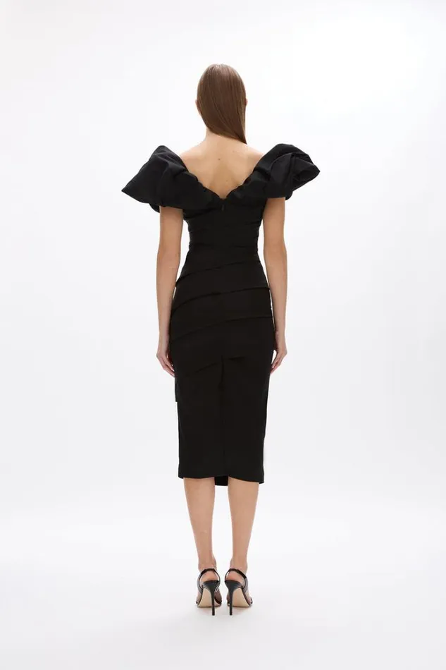 Women Black Dresses Rachel Gilbert FREY DRESS Women Black Dresses Rachel Gilbert FREY DRESS