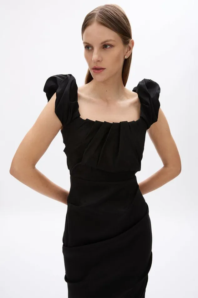 Women Black Dresses Rachel Gilbert KALINA GOWN