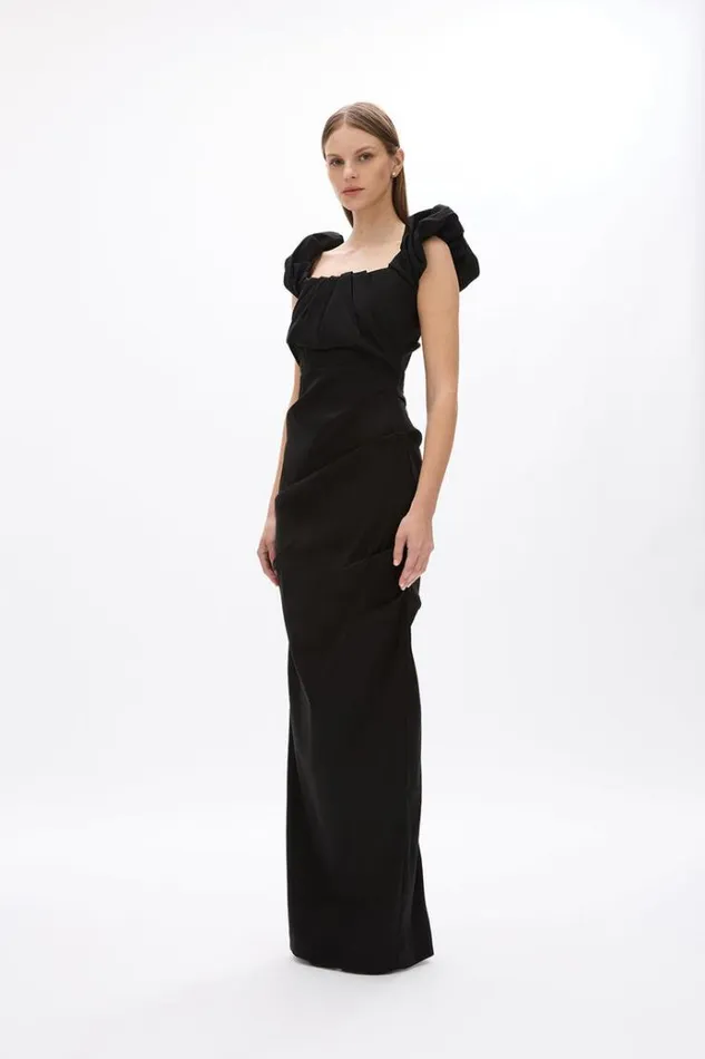 Women Black Dresses Rachel Gilbert KALINA GOWN