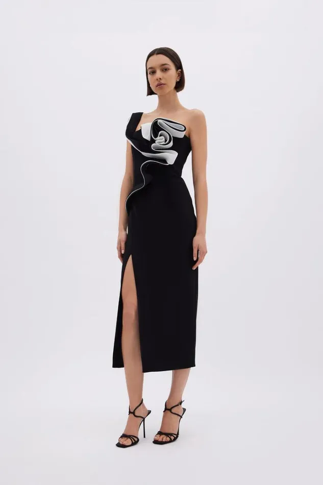 Women Black Dresses Rachel Gilbert WILDER DRESS