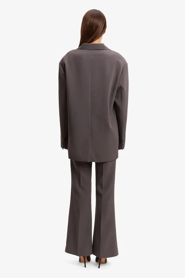 Women Blazers Bardot Akia Oversized Blazer In Charcoal Charcoal