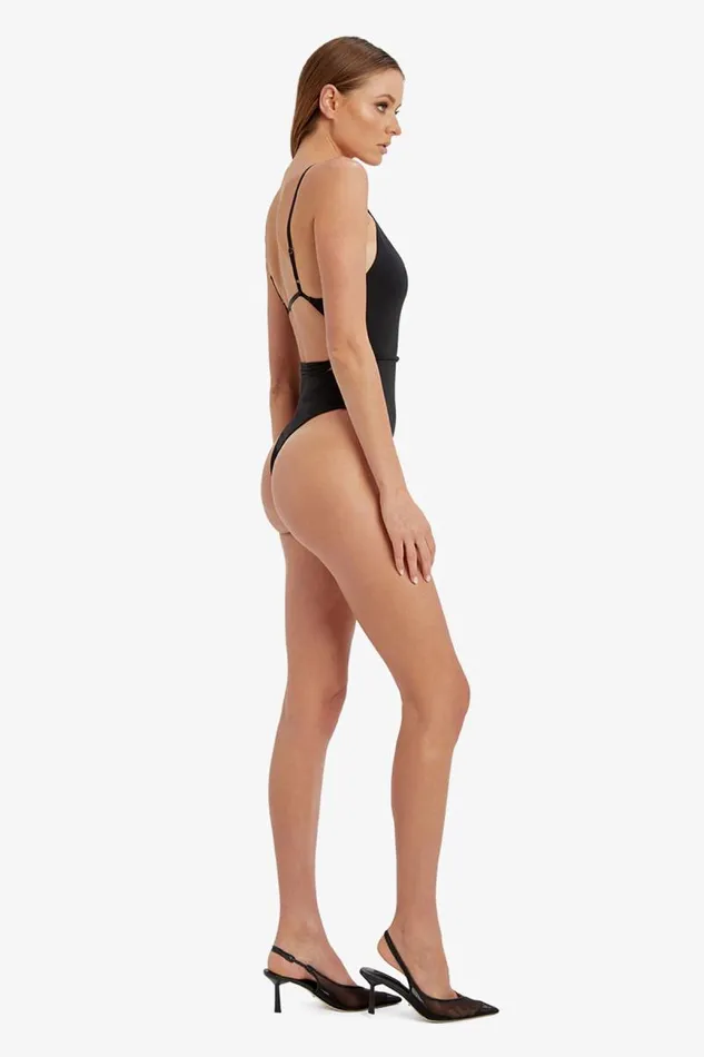 Women Bodysuits Bardot Rena Bodysuit In Black Black
