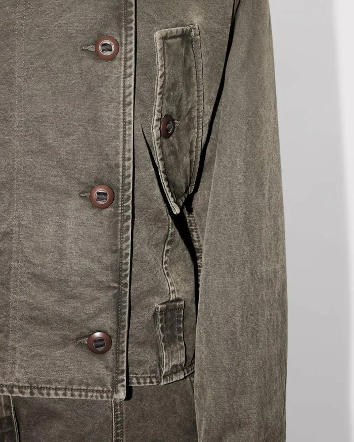 Women Bomber Jacket In Cotton Canvas Taupe Kenzo Jackets And Coats