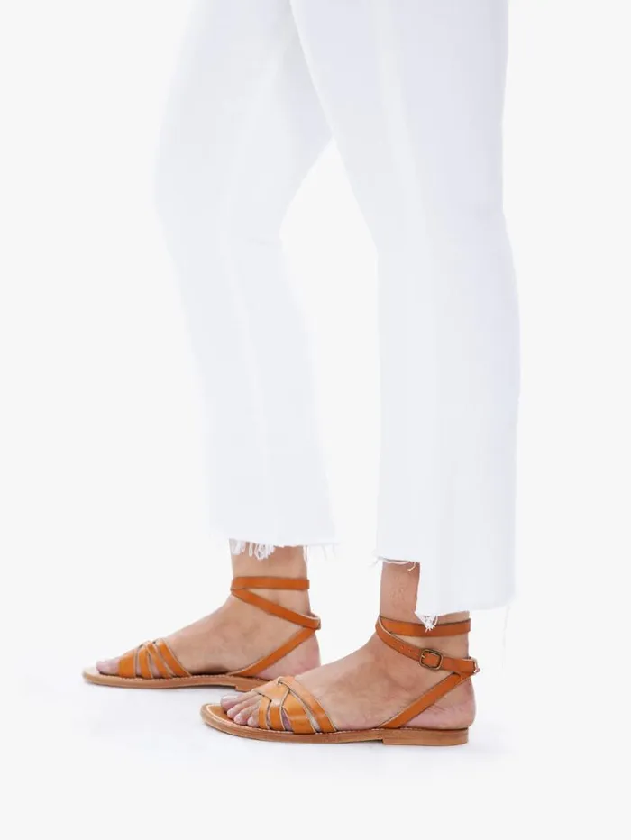 Women Bootcut Mother Denim The Insider Crop Step Fray Fairest Of Them All