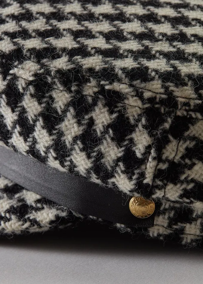 Women Bretton Hat Houndstooth Holland Cooper Hats and Headbands