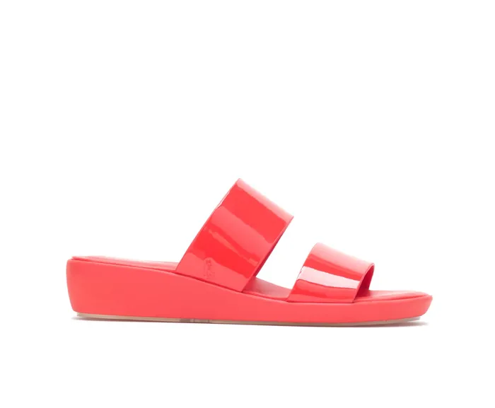 Women Brite Jells Slide Fiesta Red Sandals Hush Puppies