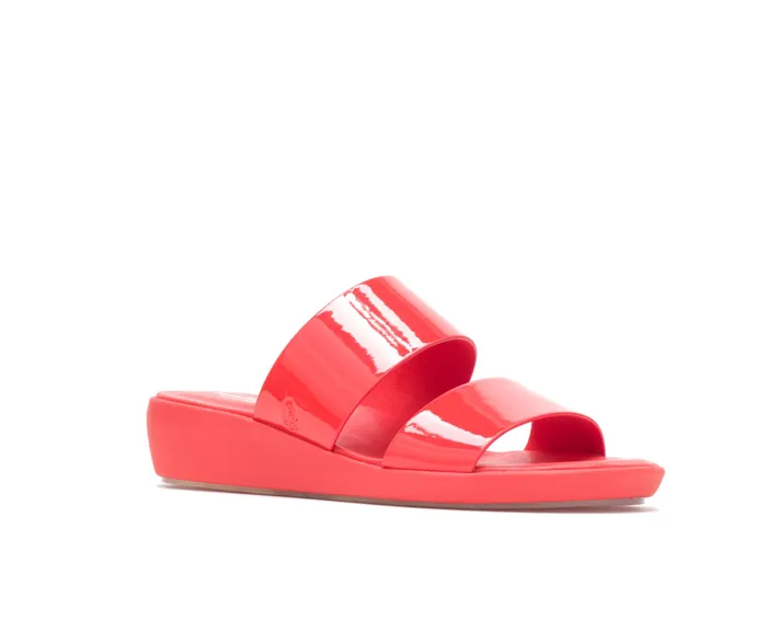 Women Brite Jells Slide Fiesta Red Sandals Hush Puppies