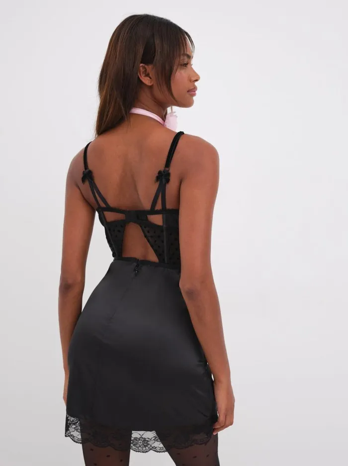 Women Caprice Slip Dress Black For Love and Lemons Lingerie Women Caprice Slip Dress Black For Love and Lemons Lingerie