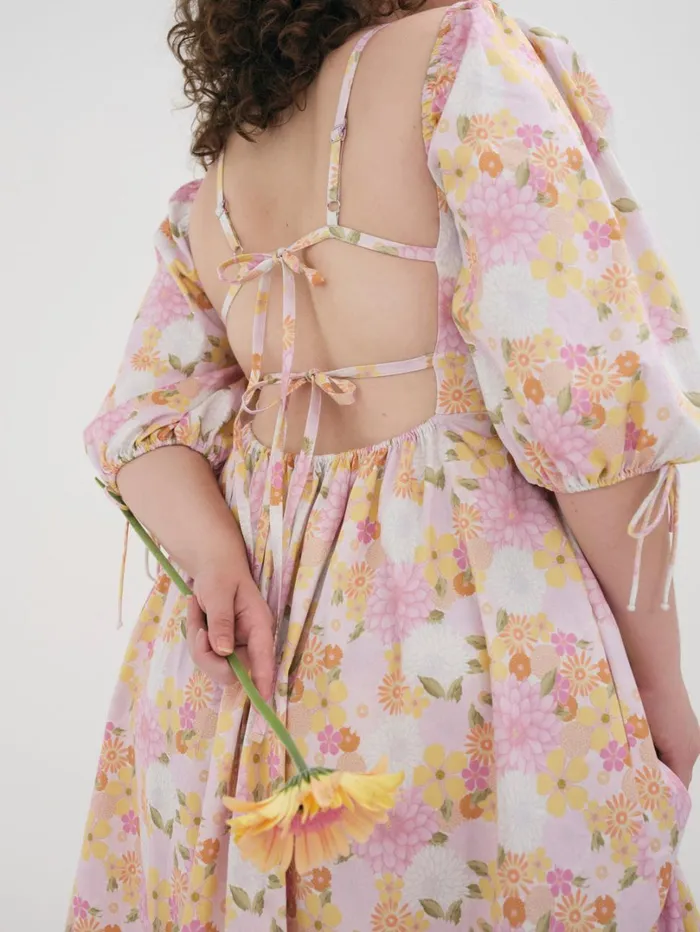 Women Carrie Midi Dress Pink For Love and Lemons Dresses Women Carrie Midi Dress Pink For Love and Lemons Dresses