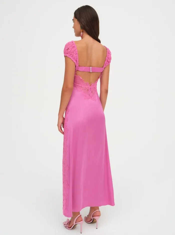 Women Casey Maxi Dress Pink For Love and Lemons Dresses Women Casey Maxi Dress Pink For Love and Lemons Dresses